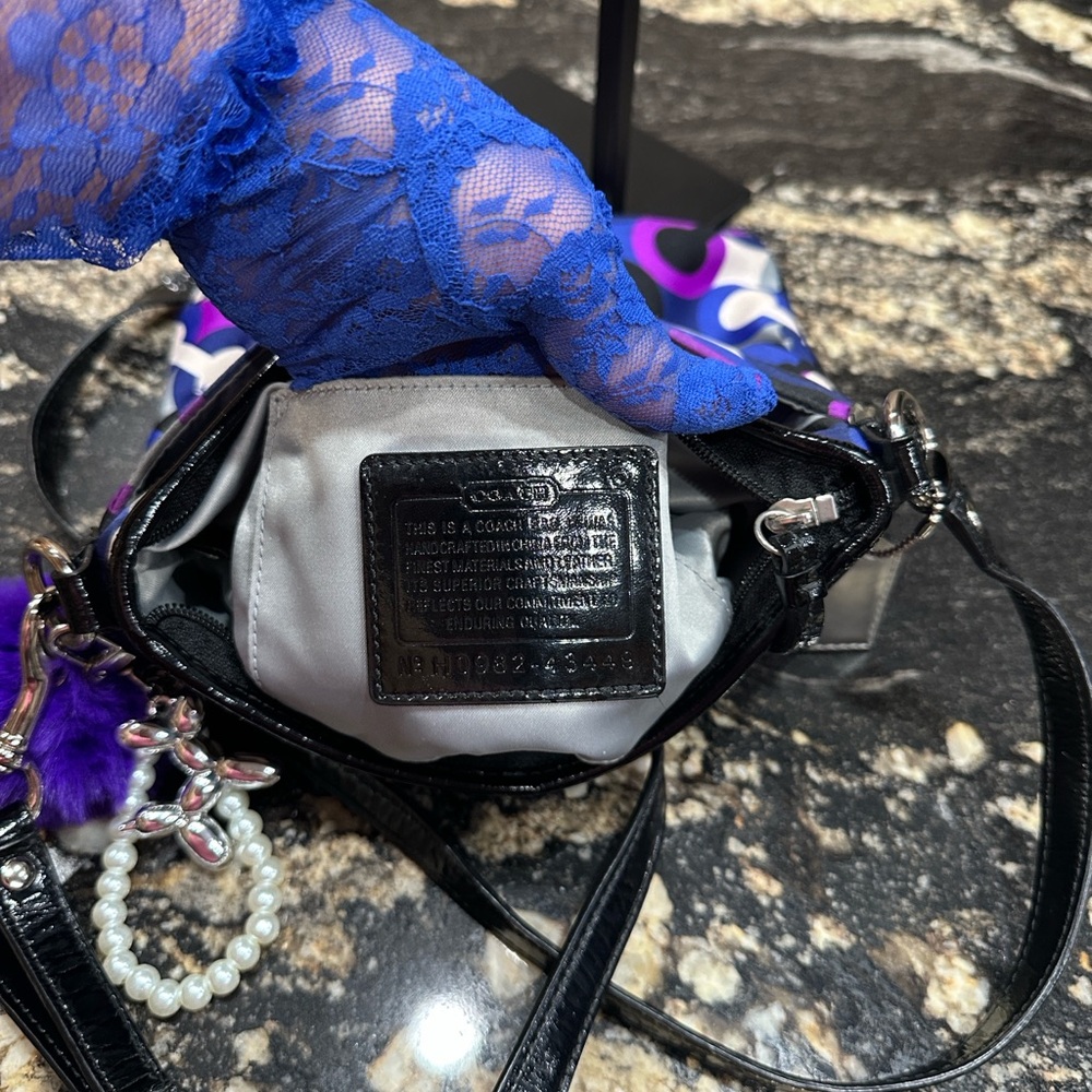 Coach Signature Pattern Crossbody - Picture 10 of 14